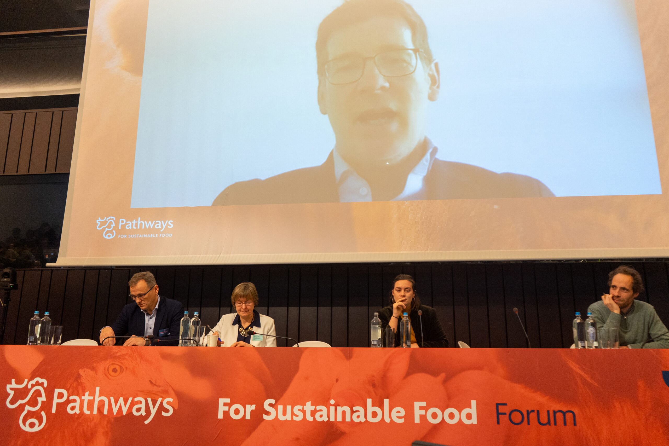 MEP Pascal Canfin (RENEW) speaks at the For Sustainable Food Forum in Brussels on 7 March 2024. Photo: REVOLVE